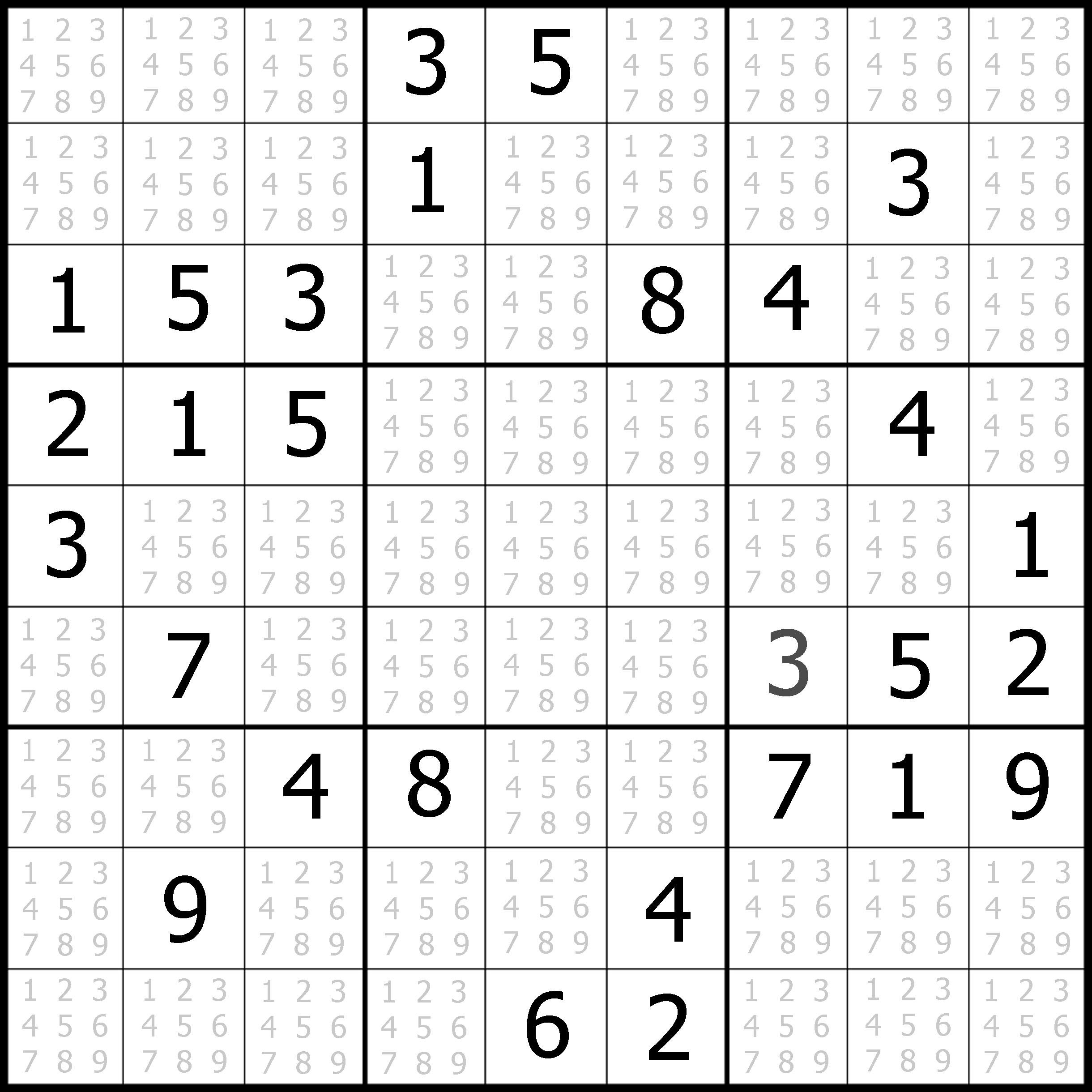 download sudoku puzzles pdf